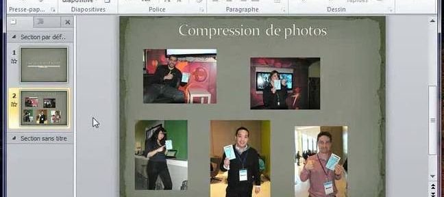 Tuto Compression des images pour alléger vos diaporamas PowerPoint
