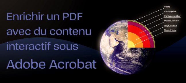 Créer un PDF interactif créatif avec Adobe Acrobat