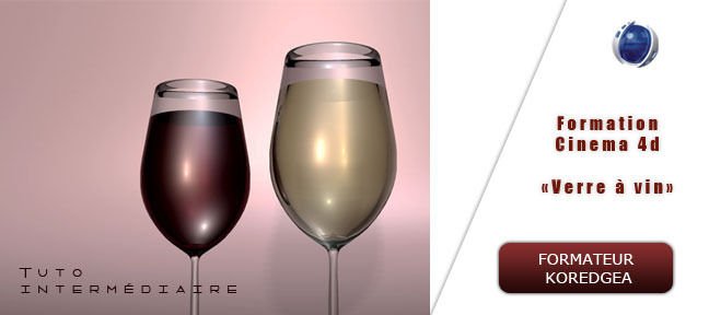 Création de verre à vin