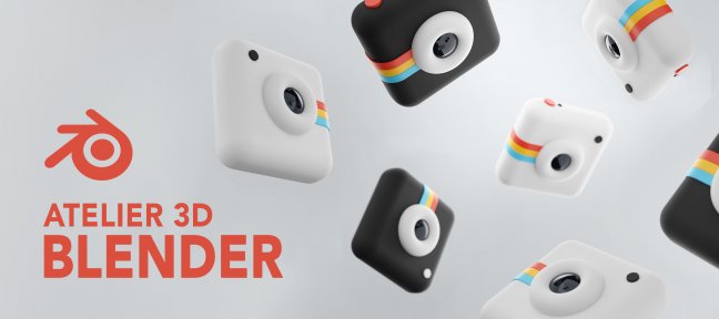 Atelier 3D Blender - Réaliser un Polaroïd