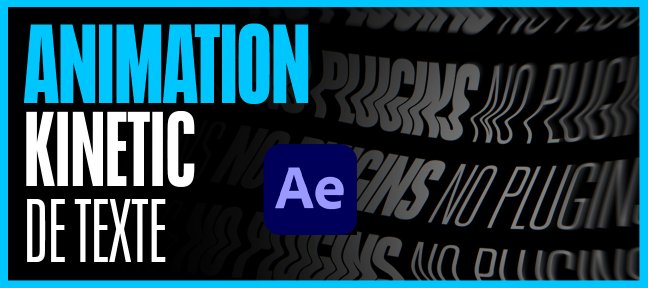 Tuto Animation de texte kinetic sur After Effects After Effects