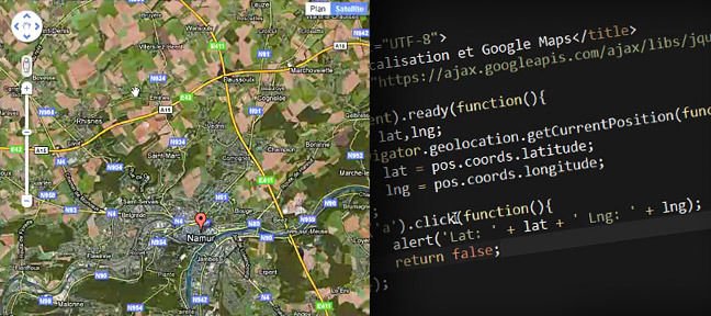 Tuto Utiliser la géolocalisation et les API de Google Maps JavaScript