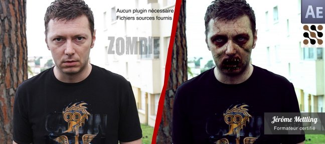 Tuto Transformez-vous en Zombie After Effects
