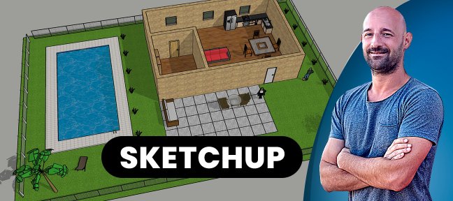 Maîtrise Sketchup 2023 - Cours de débutant à avancé Sketchup