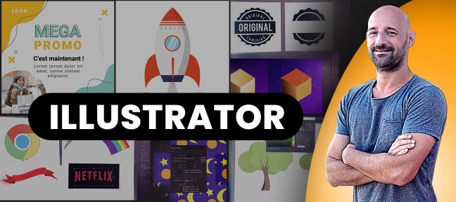 Formation Adobe Illustrator CC 2023 - Cours de débutant à avancé