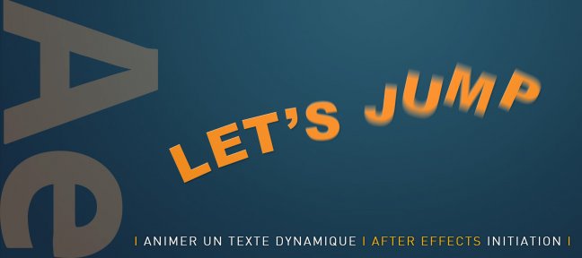Gratuit : Initiation After Effects - Animer un texte dynamique