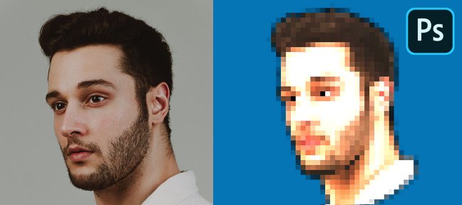 Photoshop - Transformez une photo de portrait en avatar pixelisé