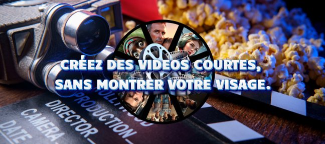 IA : Créez des vidéos courtes sans montrer votre visage