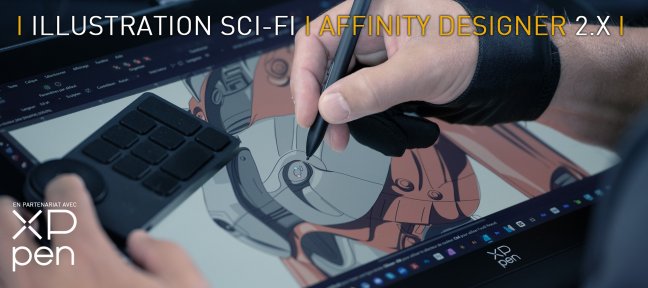 Créer une Illustration Sci-Fi avec Affinity Designer