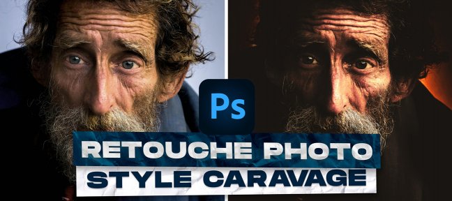 Gratuit : Retouche photo style Caravage dans Photoshop