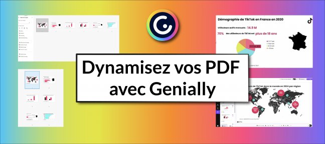 Dynamisez vos présentations PDF avec Genially
