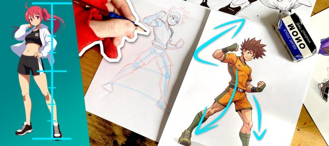 Classe Manga : Le croquis de Personnage