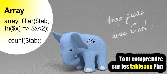 Les tableaux PHP sans stress - le tuto clair de Carl