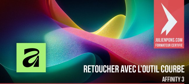 Affinity : Retoucher comme les pros avec l'outil Courbe