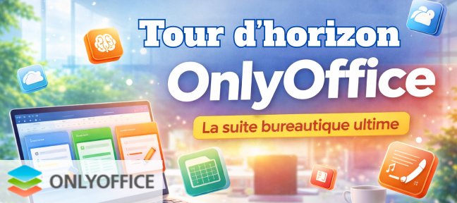 OnlyOffice - Tour d'horizon de cette alternative gratuite à Microsoft Office