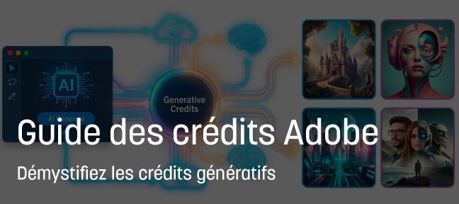 Guide gratuit sur les crédits génératifs Adobe