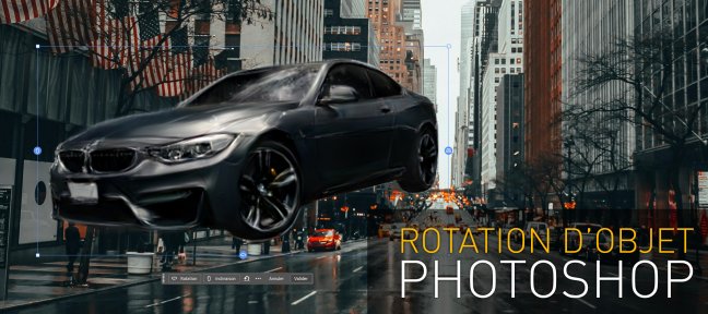 Rotation de l'Objet dans Photoshop