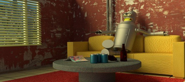 Modéliser le robot Bender sous Blender !