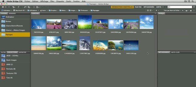 TUTO Créer une planche contact avec Photoshop avec Photoshop CS6 sur