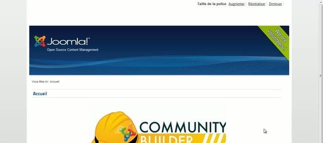 Tuto Mise en place de Community Builder sur votre site Joomla 2.5 Joomla