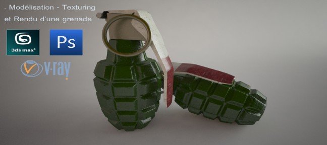 Tuto Grenade 3d 3ds Max