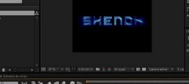 Tuto Effet Shine After Effects