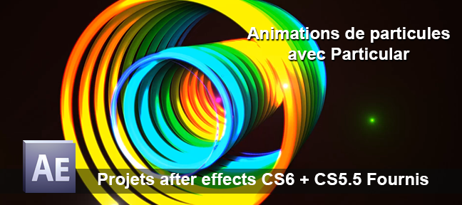 Tuto Animation de particules avec Particular After Effects