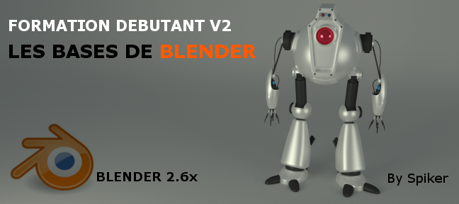 Tuto Blender : Formation débutant V2 Blender