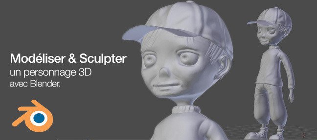 Tuto Blender : Modéliser et Sculpter un personnage Blender