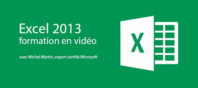 Formation Excel 2013