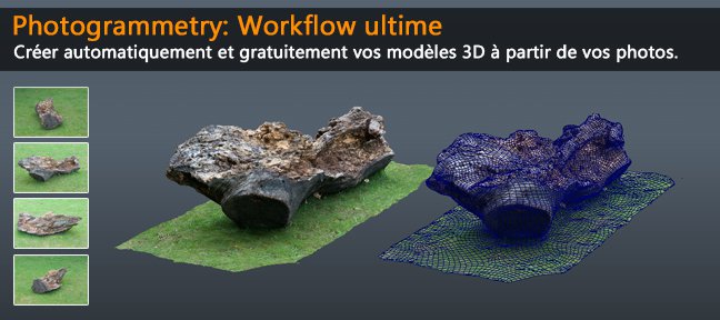 Photogrammetry: générer gratuitement vos modèles 3D