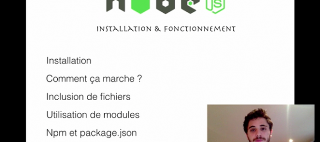 Installation et Utilisation de Node.JS