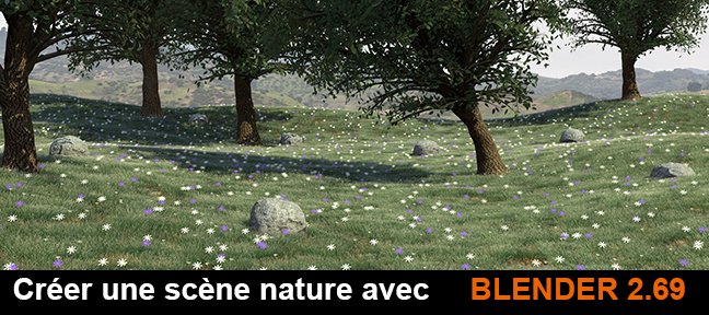Tuto Blender créer un environnement nature Blender