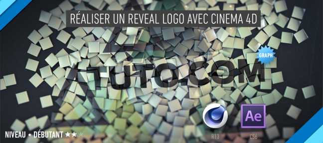 Tuto Reveal logo avec des objets dynamiques Cinema 4D
