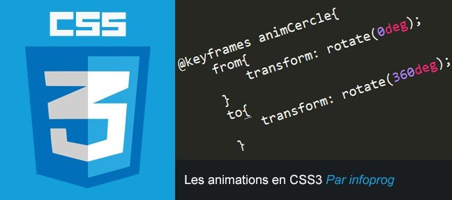 Les animations en CSS3