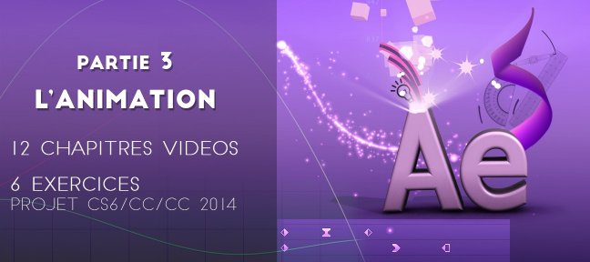 Tuto Formation complète After Effects - Partie 3 L'animation After Effects