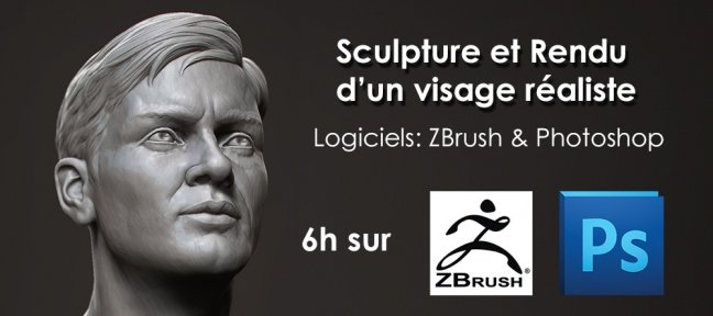 Tuto Sculpter un Visage Humain réaliste dans ZBrush ZBrush