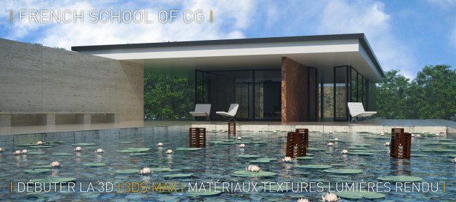 Tuto Débuter la 3D avec 3ds Max, partie 3: Matériaux, textures, lumières et rendu 3ds Max