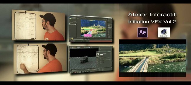 Tuto Initiation VFX - Volume 2 - Technique d'intégration : Compositing / 3D After Effects
