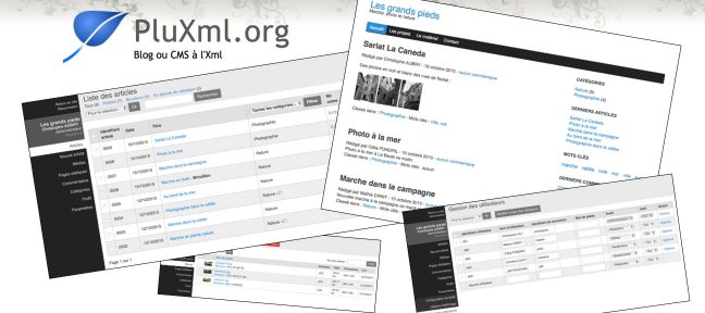 PluXml, créer et gérer vos sites web