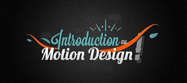 Gratuit : Introduction au Motion Design