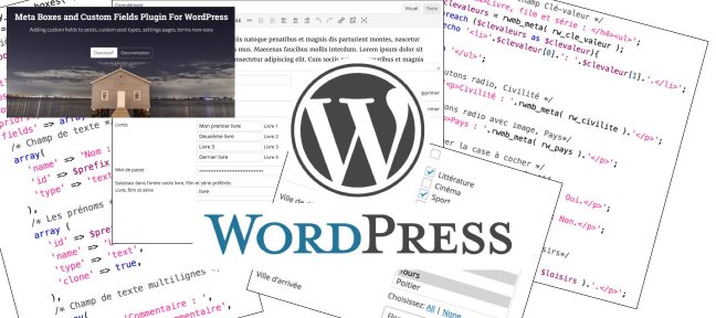 Créer des champs personnalisés pour WordPress avec le plugin Meta Box