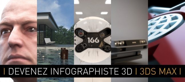 Devenez infographiste 3D