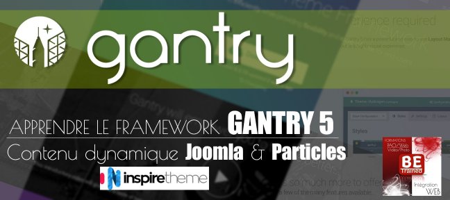 Tuto Insérer dynamiquement du contenu Joomla dans des particules Gantry 5 Joomla