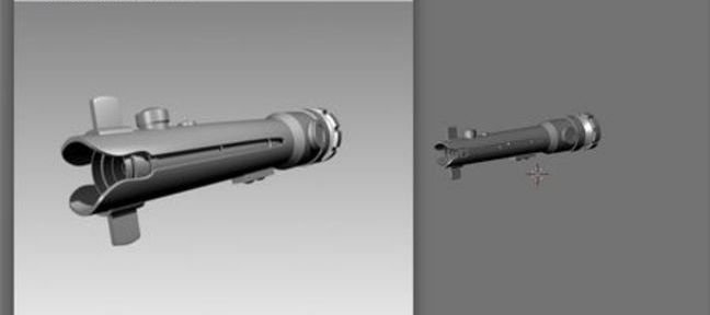 Tuto Modéliser un Sabre laser avec Blender - Partie 2 Blender