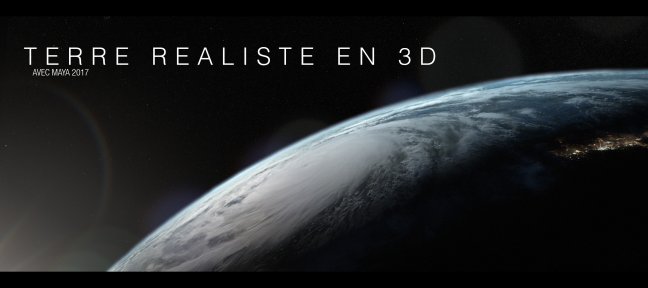 Terre 3D réaliste
