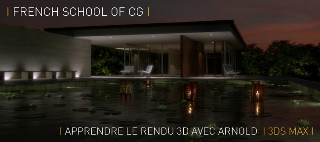 Tuto Apprendre le rendu 3D avec Arnold dans 3ds Max 3ds Max