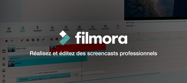 Gratuit : Réalisez et éditez des screencasts professionnels avec Filmora