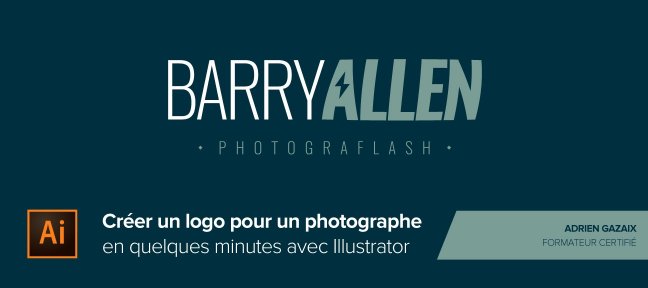 Tuto Créer un Logo pour un Photographe avec Illustrator Illustrator