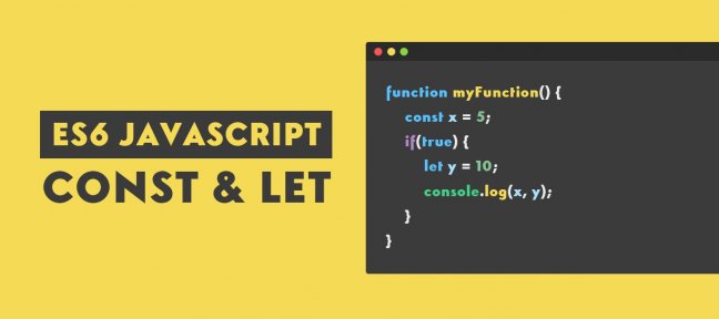 Tuto Gratuit : ES6 Javascript - Const et Let JavaScript